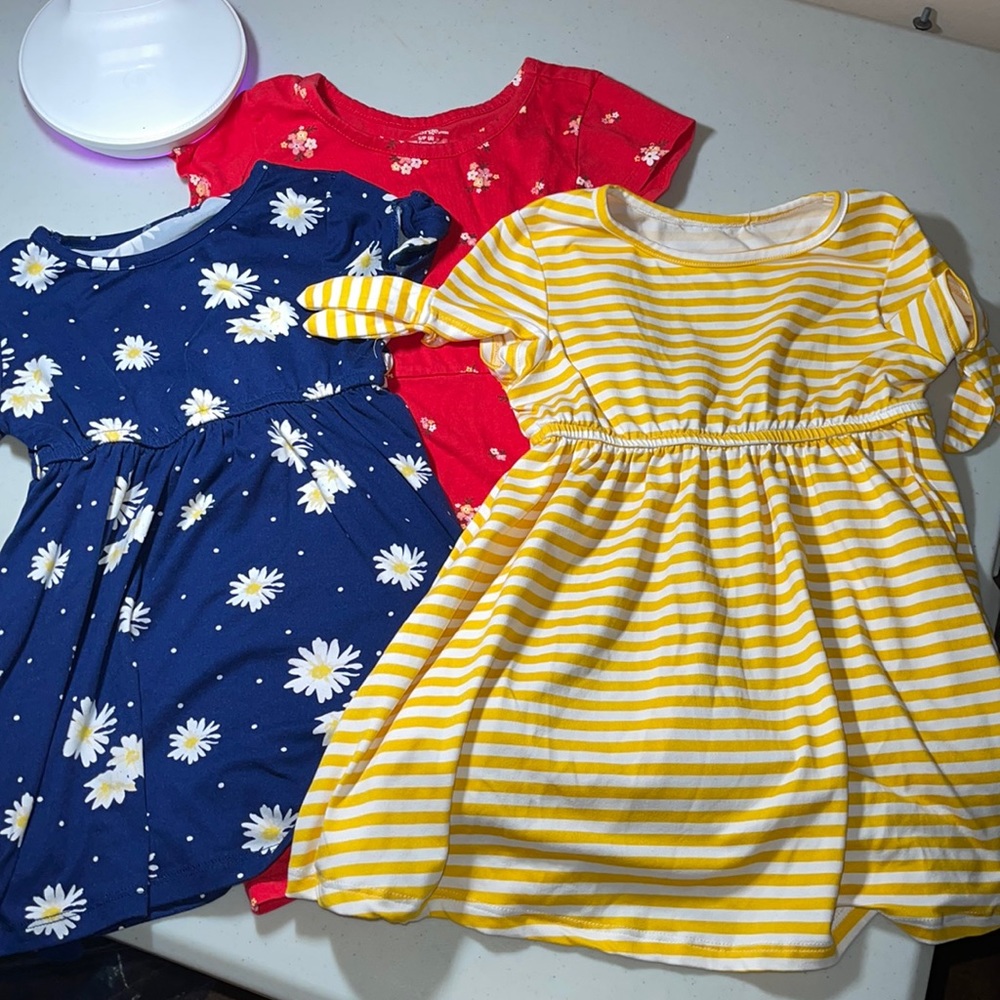 3 Toddler dress size 3T